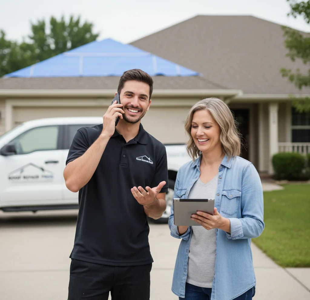 Modern Solutions Roof Repair customer support in Busy