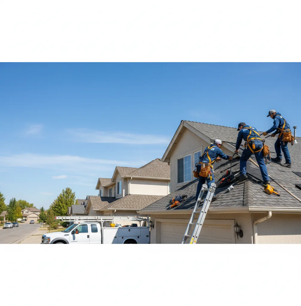 Roof Repair in Busy